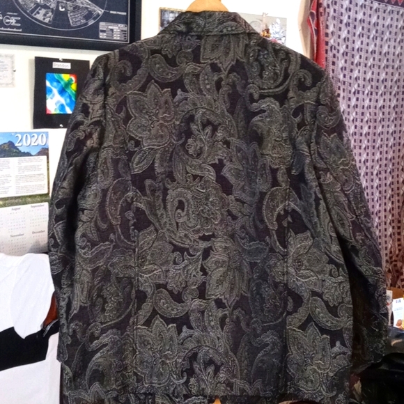 BonWorth Black Patter Blazer - Picture 3 of 5